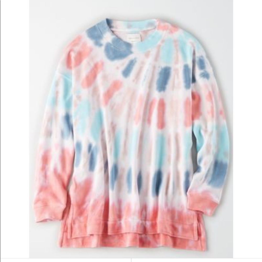 American Eagle Tie Dye Pullover
